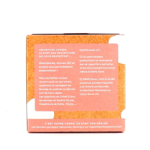Les Petites Choses Serviettes Hygiéniques Jour Coton Bio