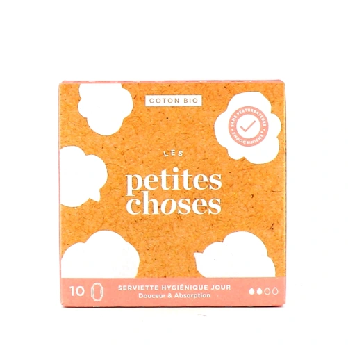 Les Petites Choses Serviettes Hygiéniques Jour Coton Bio