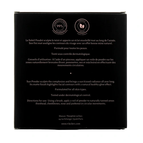 T Leclerc Poudre Bronzante Le Soleil Poudré