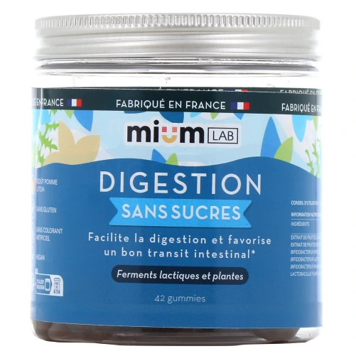 Mium Lab Digestion Gummies sans sucres