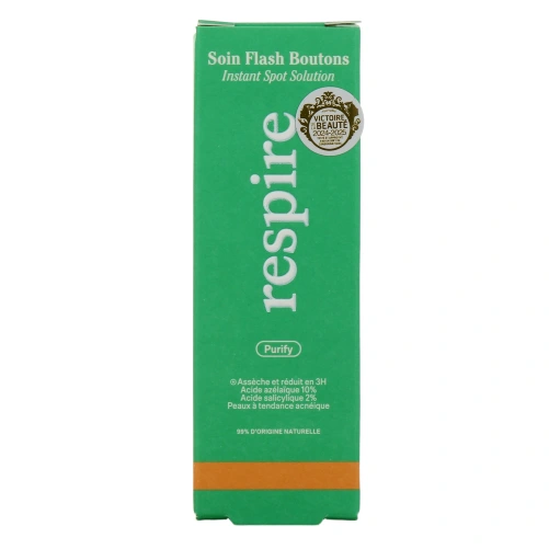 Respire Soin Flash Bouton