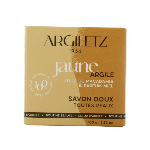 Argiletz Savon Doux et Apaisant à l’Argile Jaune