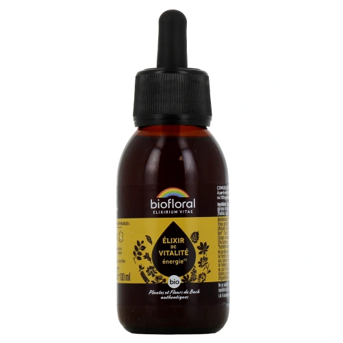 Biofloral élixir de Vitalité énergie Bio