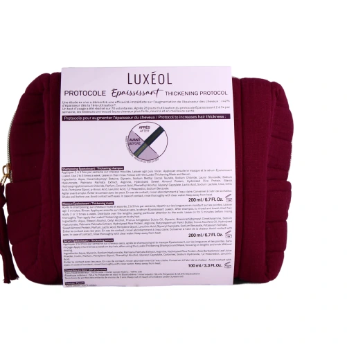Luxéol Trousse Protocole Épaississant