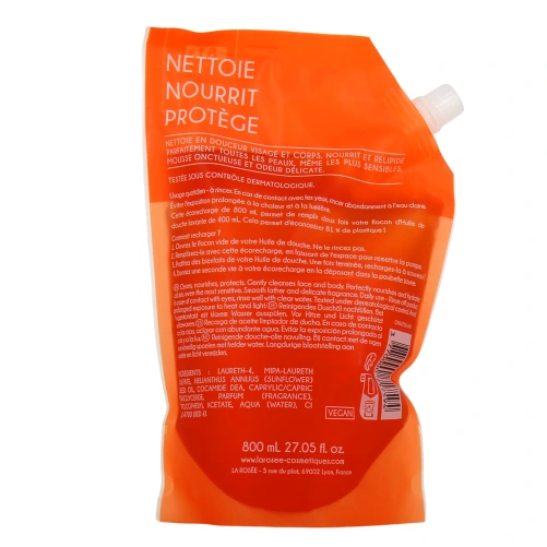 La Rosée Huile de douche lavante