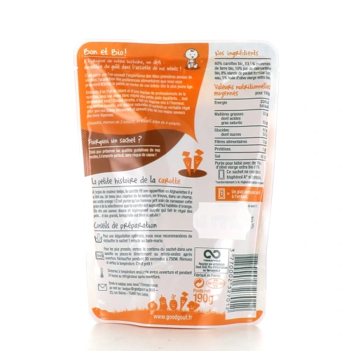 Good Goût Purée dès 6 mois