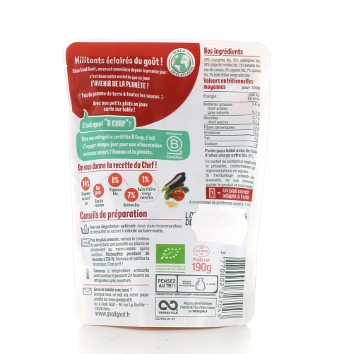 Good Goût Purée dès 6 mois