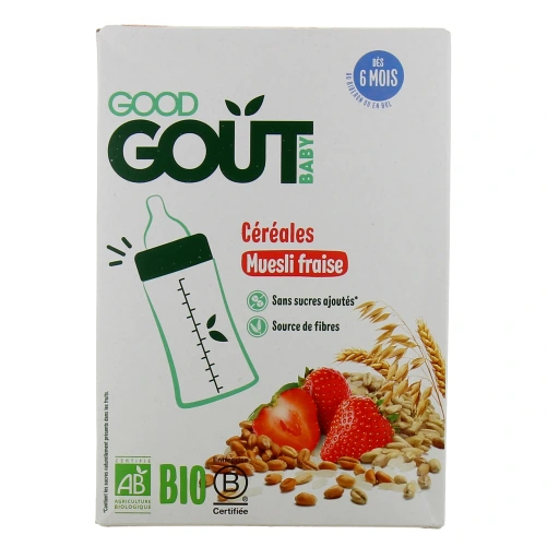 Good Goût Muesli fraise dès 6 mois