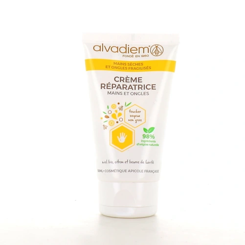 Alvadiem Crème Réparatrice Mains et Ongles