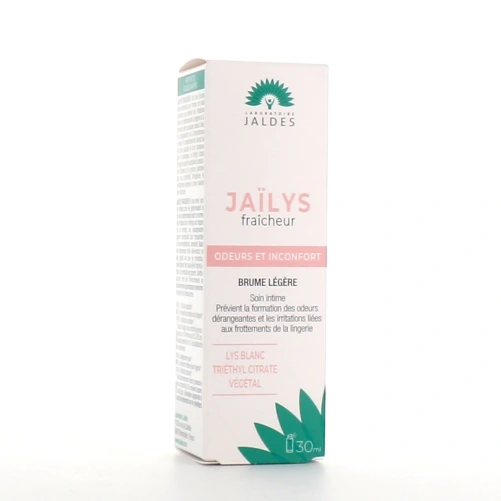 Jaïlys Fraîcheur Brume légère Odeurs et inconfort