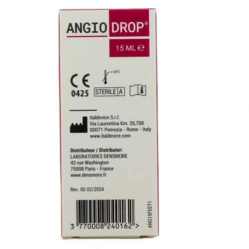 Angio Drop Rougeurs et Fatigue Oculaire