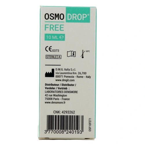 Densmore Osmodrop Free Solution Ophtalmique
