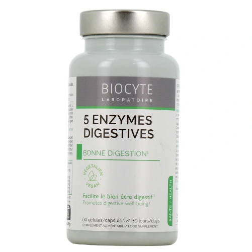Biocyte Longevity 5 Enzymes Digestives