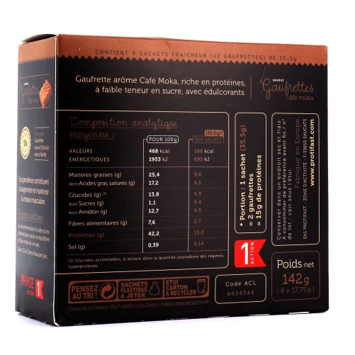 Protifast Gaufrettes Café Moka