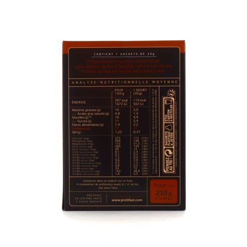 Protifast Dessert Gâteau Chocolat