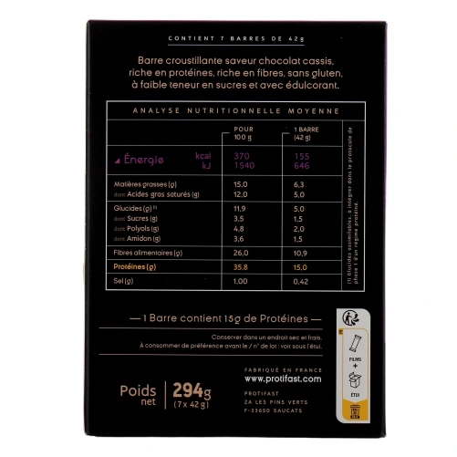 Protifast Barres Fluffy Riches en Protéines