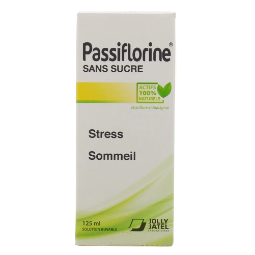 Passiflorine Sans Sucre Stress Sommeil