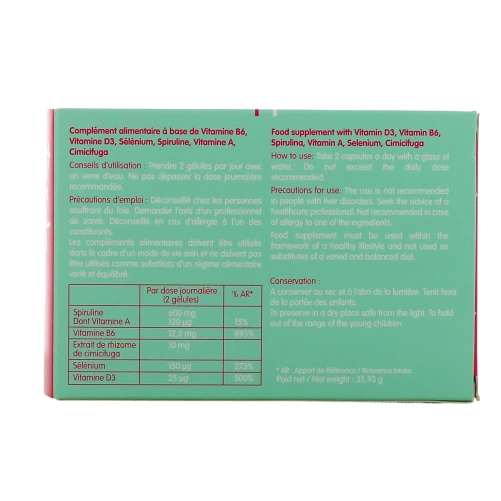 Taïdo MénoActiv Troubles de la Ménopause