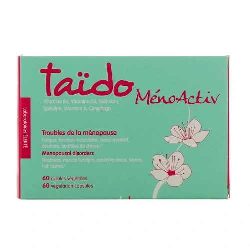 Taïdo MénoActiv Troubles de la Ménopause