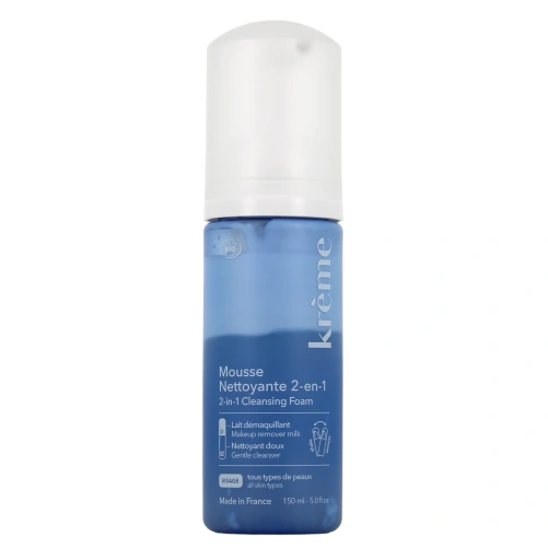 Krème Mousse Nettoyante 2-en-1