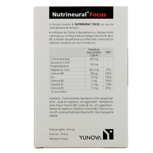 Nutrineural Focus