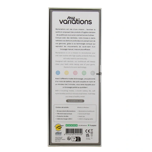 My Variations Brosse à dents électrique