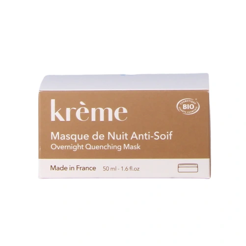 Krème Masque de Nuit Anti-Soif