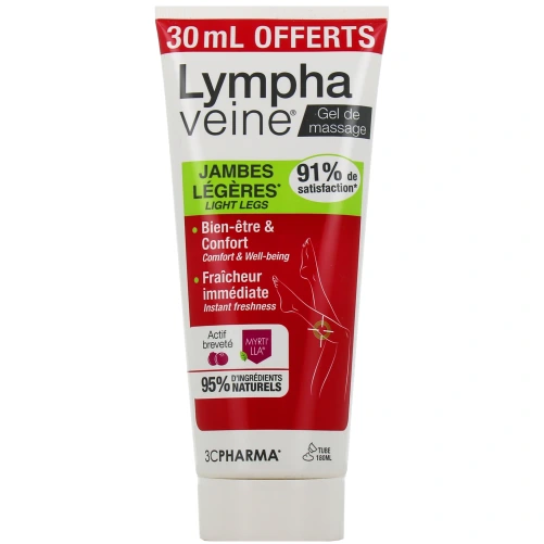 3C Pharma Lymphaveine Gel de Massage