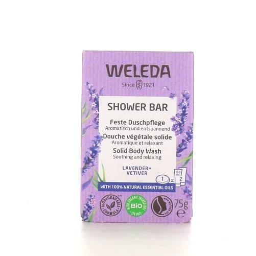 Weleda Shower Bar Douche Végétale Solide Bio