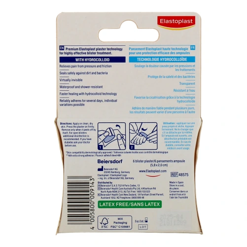 Elastoplast Pansement Ampoule Petite Taille
