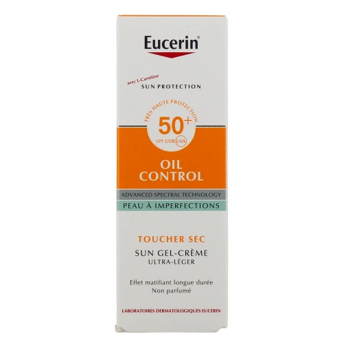 Eucerin Oil Control Gel-Crème Solaire SPF50+