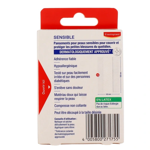 Elastoplast Sensible Pansements Haute Tolérance