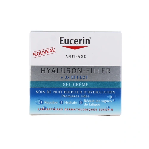 Eucerin Hyaluron-Filler 3X Effect Gel-Crème Nuit