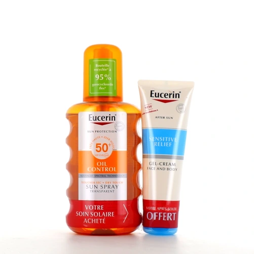 Eucerin Oil Control Spray Solaire Transparent SPF 50+