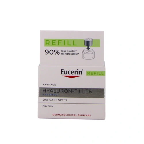 Eucerin Hyaluron-Filler 3X Effect SPF 15 Soin de Jour Peau Sèche