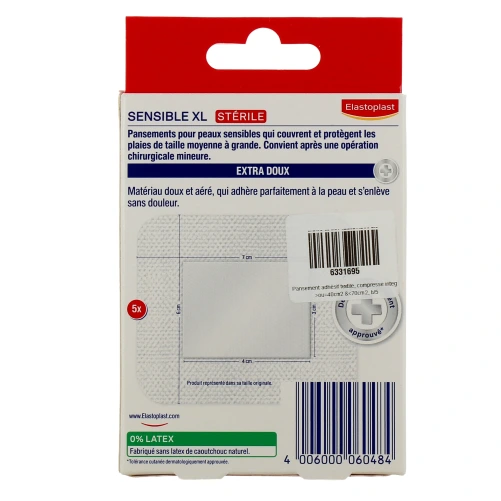 Elastoplast MED+ Sensible Pansement Stérile