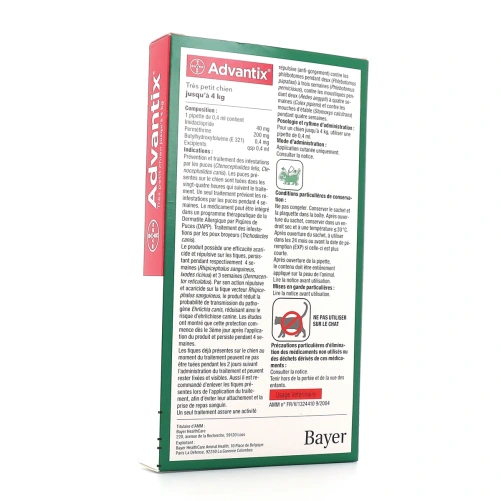 Bayer Advantix Chien Anti-Parasites
