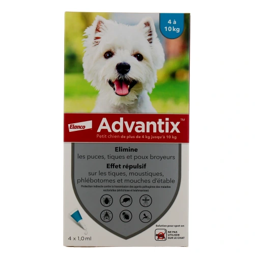 Bayer Advantix Chien Anti-Parasites