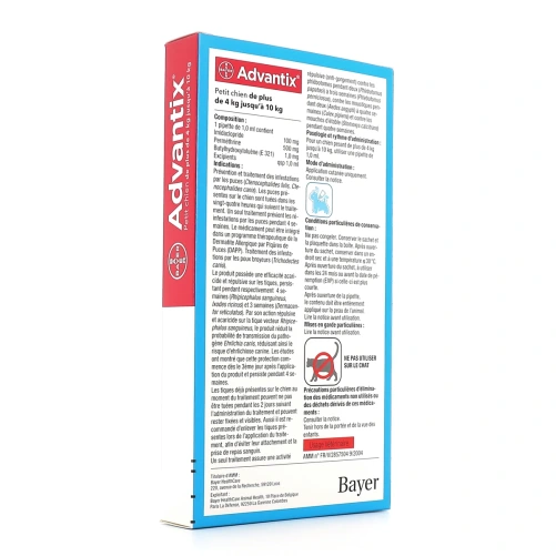 Bayer Advantix Chien Anti-Parasites