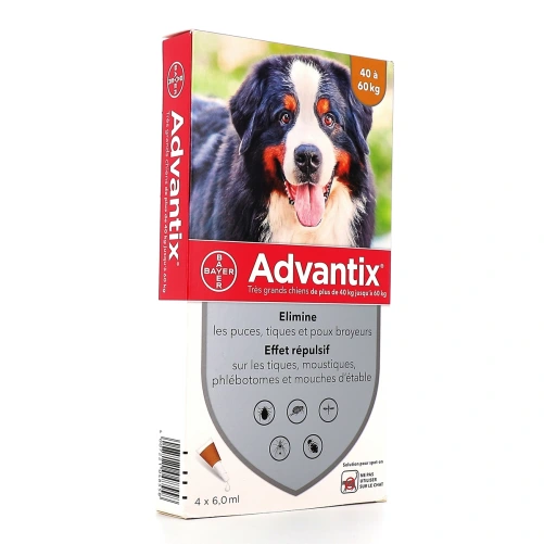 Bayer Advantix Chien Anti-Parasites