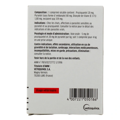 Drontal Vermifuge Chat