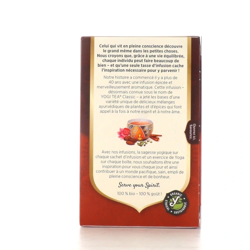 Yogi Tea Tisane Ayurvédique Chocolat Bio