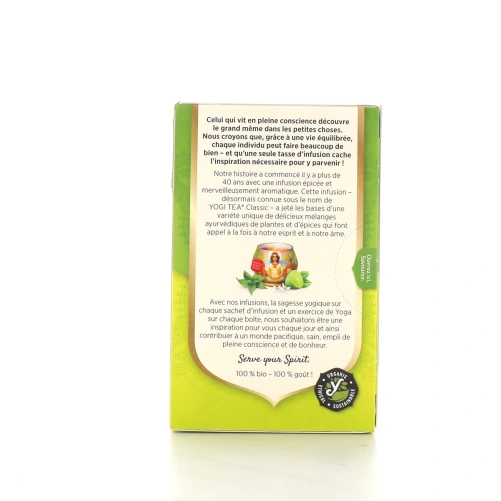 Yogi Tea Menthe Citron Vert