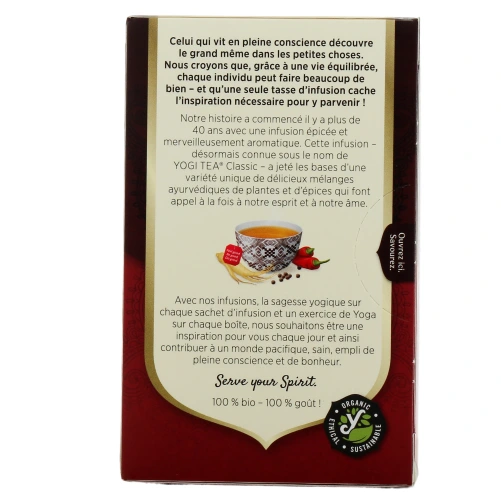 Yogi Tea Tisane Ayurvédique L'Homme