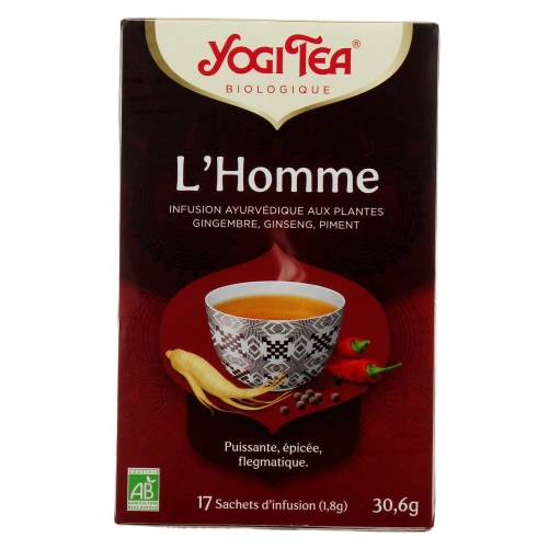 Yogi Tea Tisane Ayurvédique L'Homme