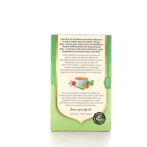 Yogi Tea Thé blanc à l'Aloe Vera