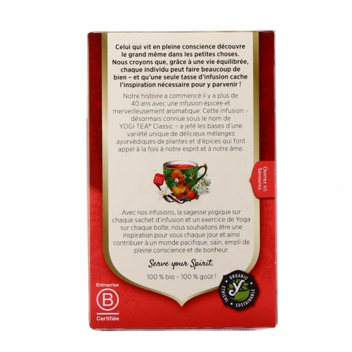 Yogi Tea Fruits Rouges à la Vanille