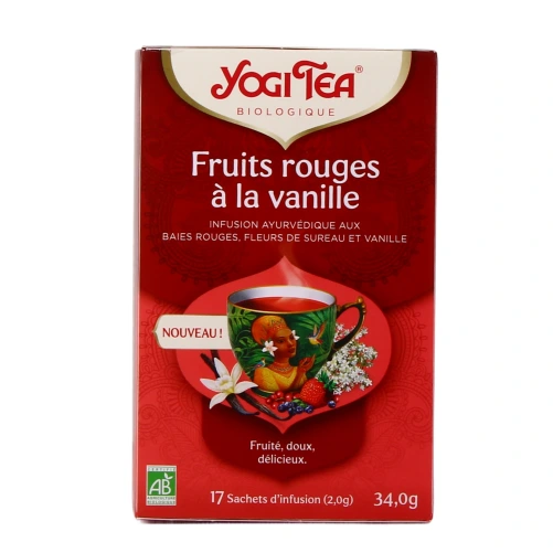 Yogi Tea Fruits Rouges à la Vanille