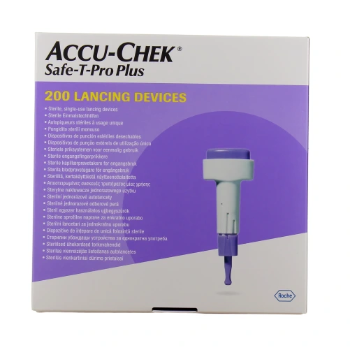 Accu-Chek Safe-T-Pro Plus Autopiqueurs Jetables