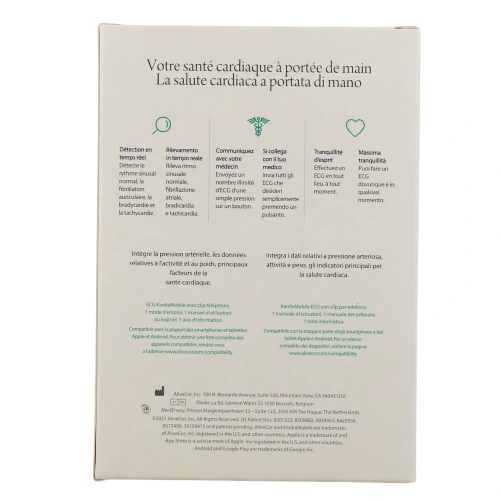 Omron AliveCor KardiaMobile ECG mobile